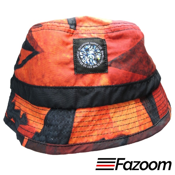 diamond bucket hat